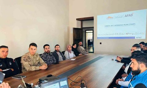 Elazığ'da Türkiye Afet Müdahale Planı Toplantısı Yapıldı