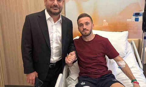 Ertuğrul Doğan'dan Edin Visca'ya Geçmiş Olsun Ziyareti