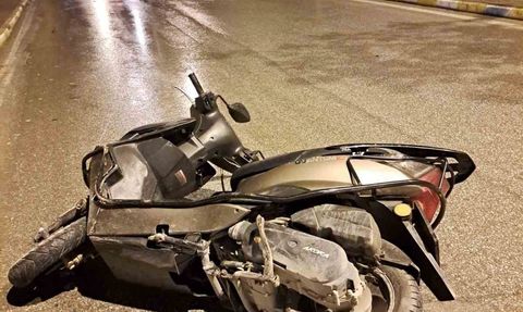 Gelibolu'daki Motosiklet Kazası: Güvenlik Kamerasında