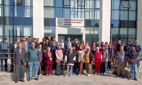 Gördes Huzurevi'nde Engelsiz İşgücü Buluşması
