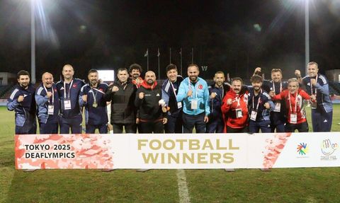 İşitme Engelliler Milli Takımı Olimpiyat Şampiyonu