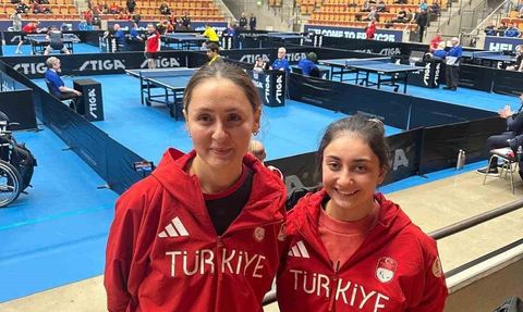 İsveç’te Çifte Yarı Final Heyecanı: Türkiye Kadınlar Para Masa Tenisi