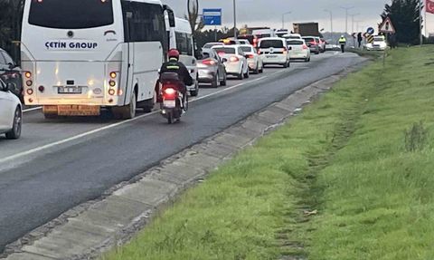 Kapaklı’da Emniyet Şeridi İhlaline 9 Bin Lira Ceza Uygulandı