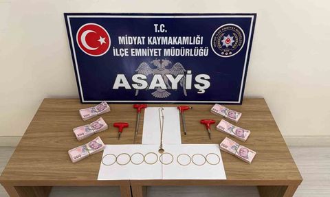 Mardin'de Hırsızlık Operasyonu: 5 Kişi Gözaltında