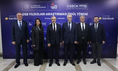 Mekap, OSB Yıldızları Ödülünü Kazandı