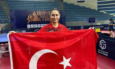 Mısır'da Masa Tenisi Şampiyonasında Türkiye'ye Madalyalar
