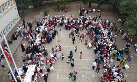 Ordu'dan Gazze'ye Destek: Minik Eller Bir Araya Geldi