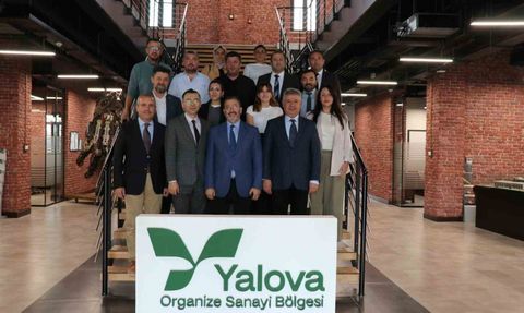 SANTEK Heyeti Yalova OSB'yi Ziyaret Etti