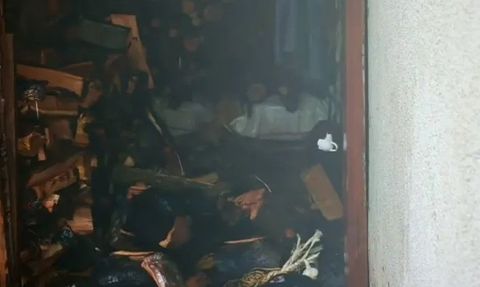 Sinop’ta Odunluk Yangını Kontrol Altına Alındı