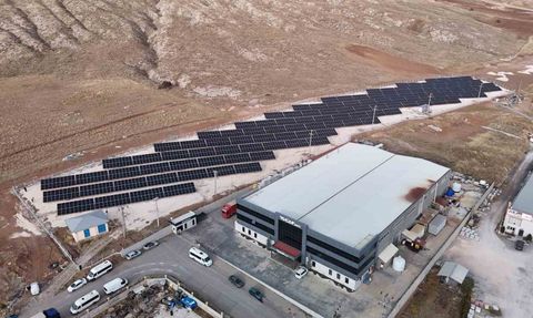 Sivas 1. OSB, Enerji İhtiyacını Güneşten Karşılıyor