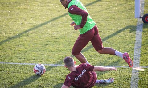 Trabzonspor, RAMS Başakşehir maçı için antrenman yaptı