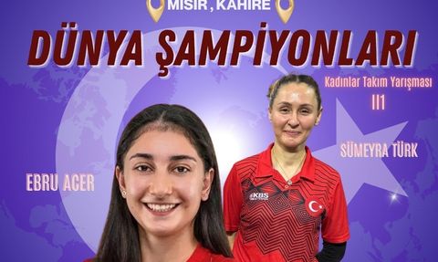 Türkiye Özel Sporcular Para Masa Tenisi Takımı Dünya Şampiyonu Oldu