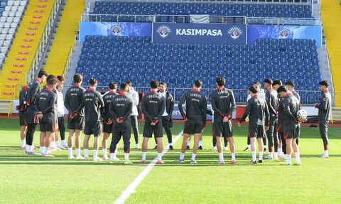 Ümit Milli Takım, Ukrayna Maçı Hazırlıklarını Tamamladı