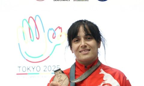 Yadigar Talayhan, 2025 Deaflympics'te Bronz Madalya Kazandı