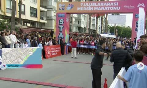 7. Uluslararası Mersin Maratonu Gururla Başladı
