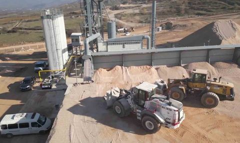 Amasya'da Yeni Asfalt Plenti ve Konkasör Tesisi İle Tasarruf Sağlanacak