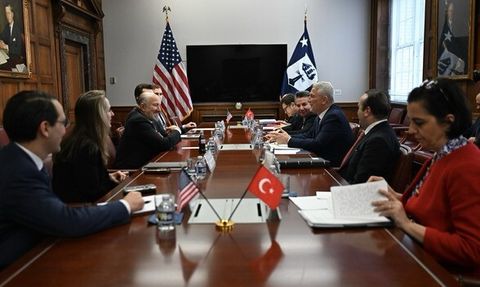 Bakan Bolat ve ABD Ticaret Bakanı Lutnick'in Görüşmesi