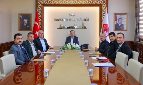 Bayburt'ta Ekonomik Yatırımlar Değerlendirildi