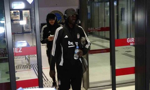Beşiktaş Trabzon’a Geldi