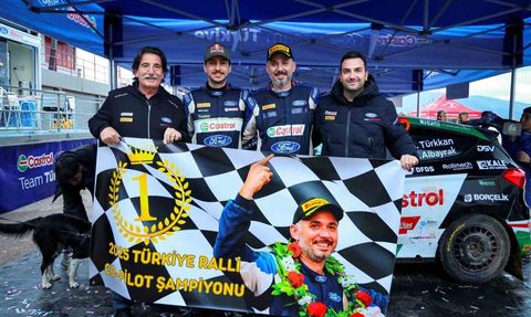 Castrol Ford Team Türkiye 2025 Ralli Şampiyonası'nda Zirveye Yerleşti