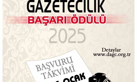 DAGC 2025 Gazetecilik Başarı Ödülleri Başladı