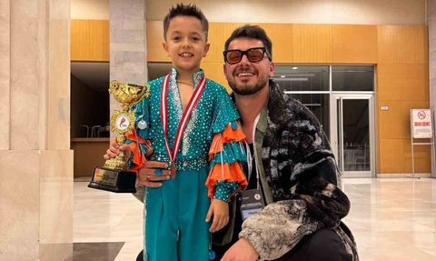 Denizli'nin Minik Dans Yeteneği Toprak Dünya Üçüncüsü Oldu