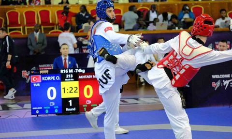 Dünya Ümitler Taekwondo Şampiyonası'nda İki Gümüş Madalya