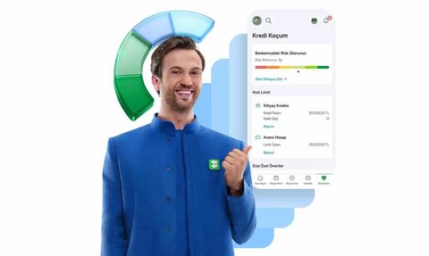 Garanti BBVA, Mobil Uygulamasında ‘Kredi Koçum’ Özelliğini Tanıttı