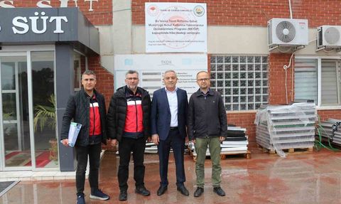 Gediz’de Süt İşleme Tesisine Hibe Desteği