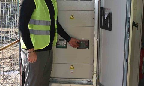 Germencik Belediyesi Güneş Enerji Sistemini Faaliyete Geçirdi