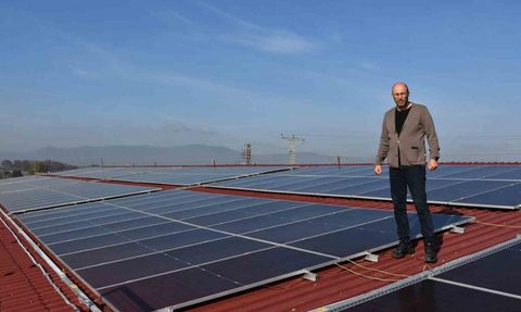 Germencik’te Güneş Enerji Santrali Tamamlandı