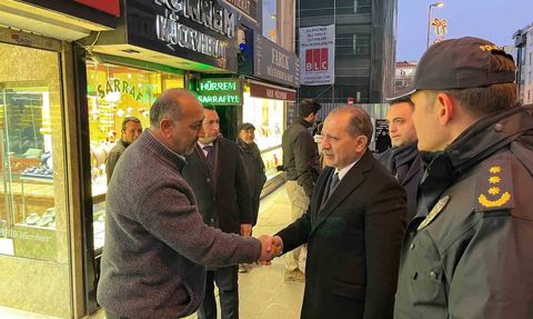 İstanbul İl Emniyet Müdürü Yıldız, Kadıköy Denetimlerini İnceledi