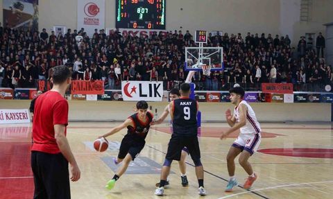 Kayseri Okul Sporları Genç A Erkekler Basketbol İl Birinciliği Tamamlandı