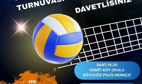 Köyceğiz’de Ödüllü Voleybol Turnuvası Heyecanı