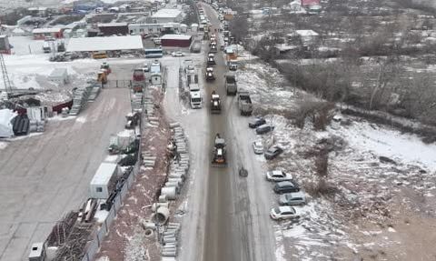 Malatya'da Yoğun Kar Yağışı ve Ulaşım Engelileri