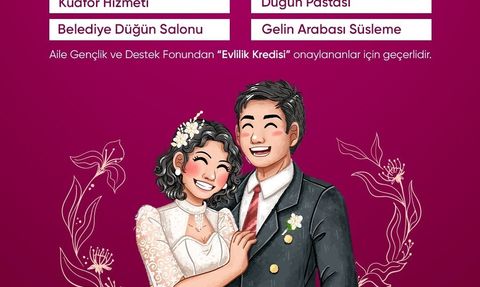 Niğde Belediyesi'nden Genç Çiftlere Ekonomik Destek: Mutluluk Paketi