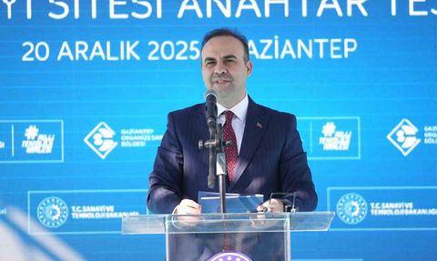Sanayi ve Teknoloji Bakanı Kacır'dan Gaziantep'te Önemli Açıklamalar