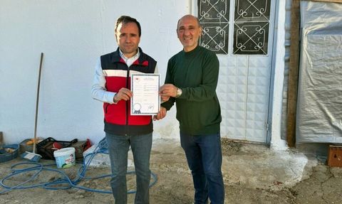 Simav'da Yumurtaların Paketlenmesine Onay Belgesi