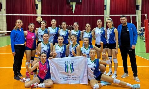SUBÜ Voleybol Takımları Türkiye Şampiyonasında Birinci Oldu