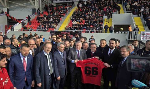 Yozgat Şehir Stadyumu Açıldı