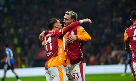 Yunus Akgün'ün 3. Gol Sevinci