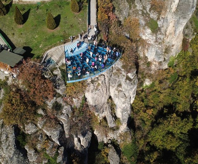 İncekaya Kanyonu'nda Sonbahar Manzarası