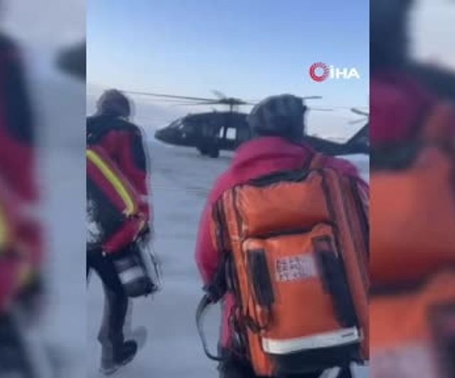 Bahçesaray'da Acil Helikopter Sevkleri