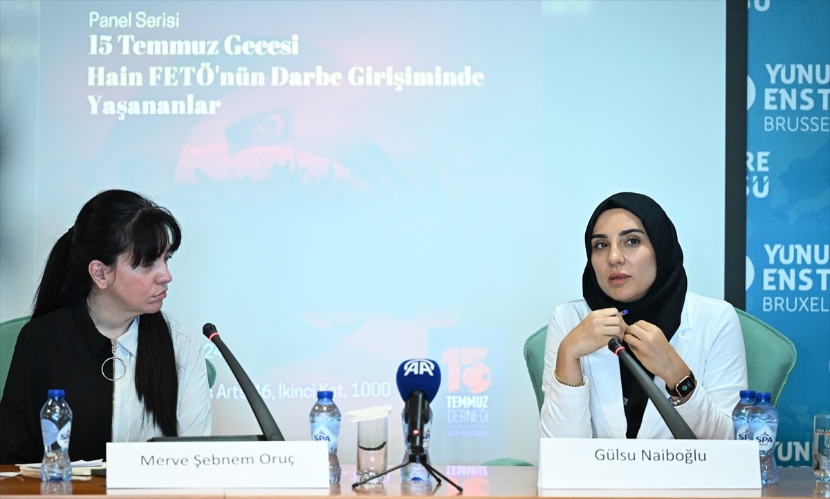 15 Temmuz Derneği, Yunus Emre Enstitüsü'nün (YEE) Belçika'nın başkenti Brüksel'deki ofisinde 15...