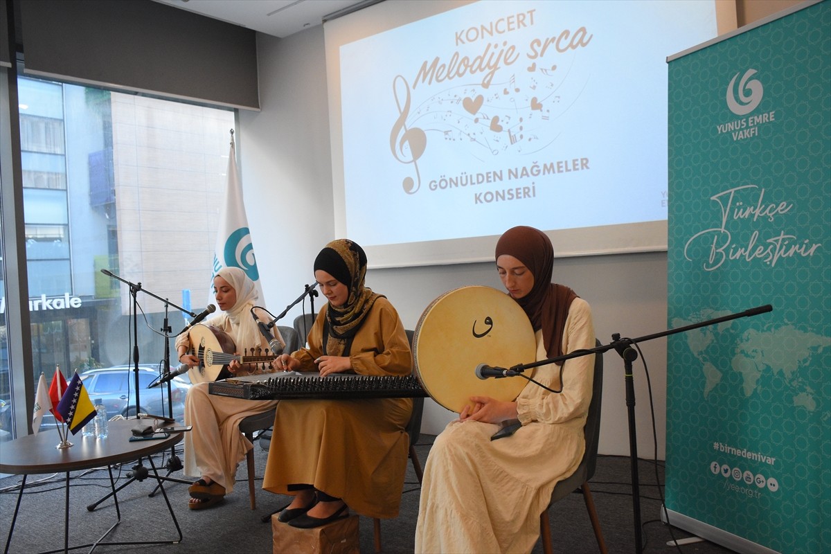 Bosna Hersek'in başkenti Saraybosna'daki Yunus Emre Enstitüsü'nde (YEE), "Gönülden Nağmeler"...
