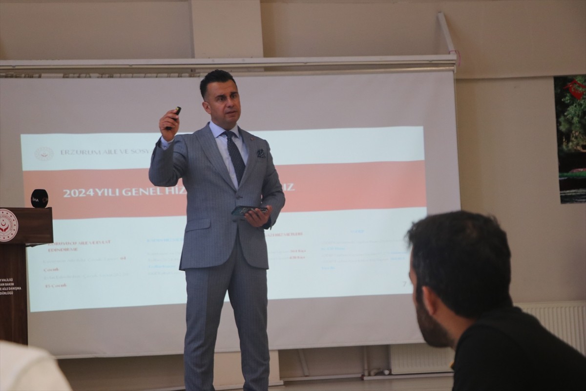 Erzurum Aile ve Sosyal Hizmetler İl Müdürü Hasan Aykut, haziran ayı itibariyle engelli evde bakım...