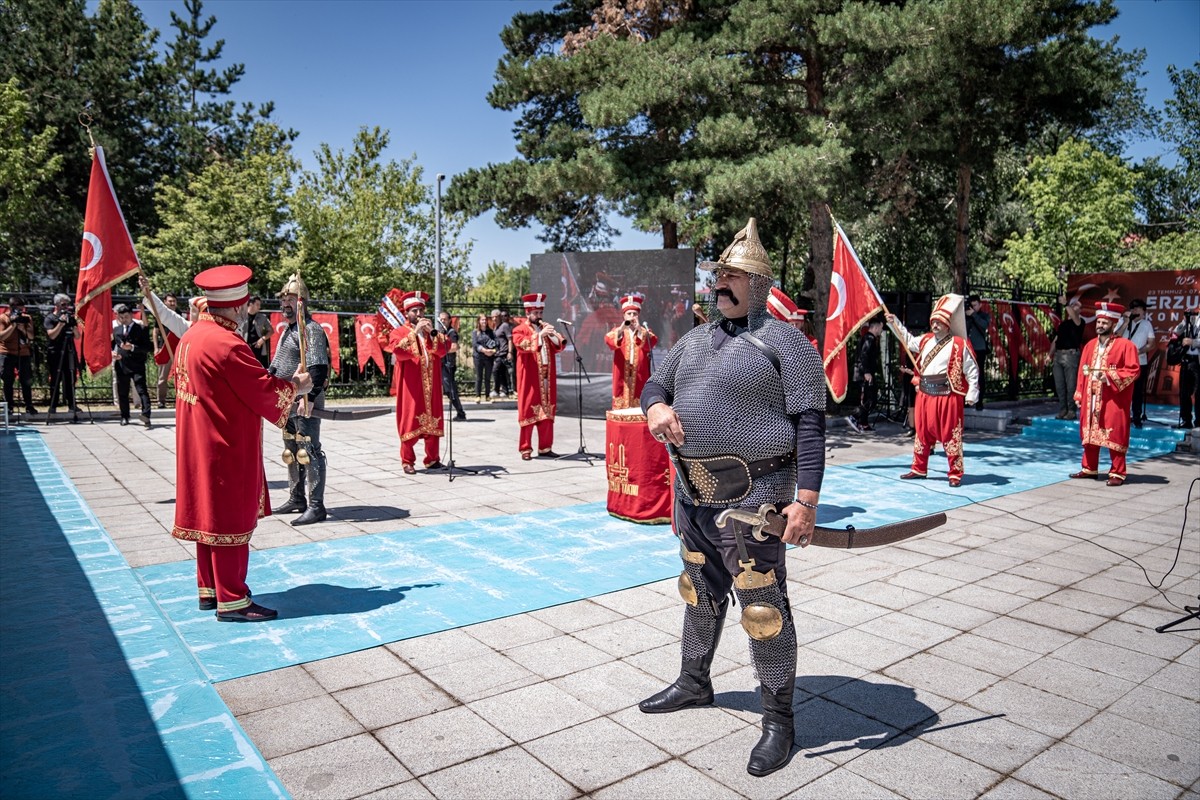 Erzurum Kongresi'nin 105. yıl dönümü dolayısıyla kutlama töreni düzenlendi. Erzurum Kongre...