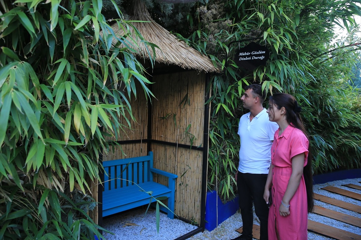 Kırşehir'de iş insanı Ercan Malkoç tarafından yaklaşık 10 dönümlük alanda oluşturulan "Neşet Ertaş...