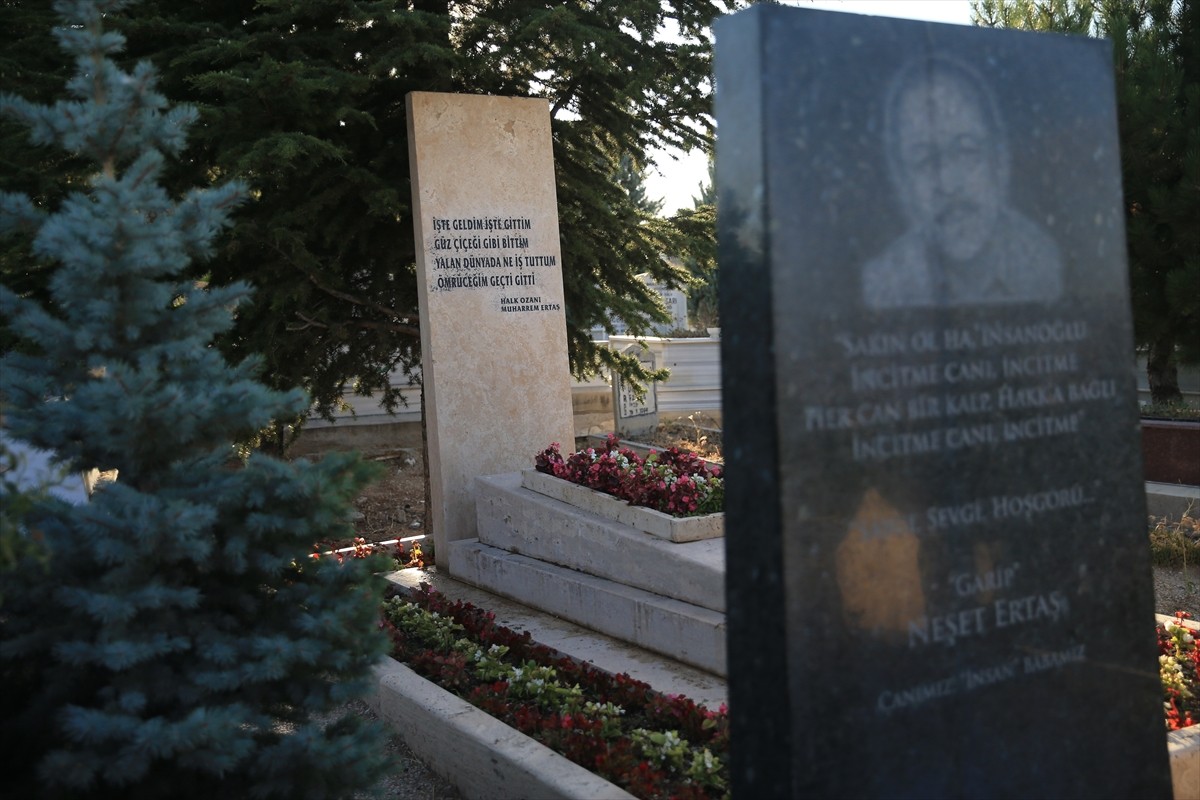 Kırşehir'de iş insanı Ercan Malkoç tarafından yaklaşık 10 dönümlük alanda oluşturulan "Neşet Ertaş...