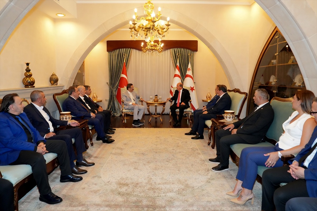 Kuzey Kıbrıs Türk Cumhuriyeti (KKTC) Cumhurbaşkanı Ersin Tatar, Türkiye Odalar ve Borsalar Birliği...